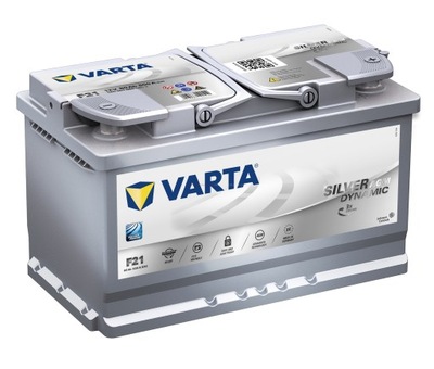 АКУМУЛЯТОР 12V 80AH VARTA SILVER AGM F21 СТАРТ-STOP