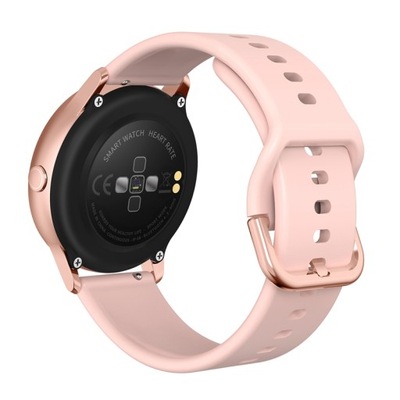 Pasek silikonowy do zegarka Smartwatch 20mm Różowy