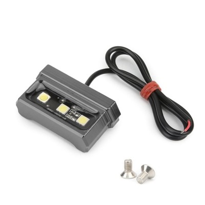 PARA TITANIUM COLOR12V MOTOCICLETA ILUMINACIÓN DIODO LUMINOSO LED TABLAS REJESTRACYJNEJ OZ  