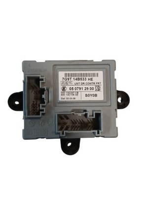 Модуль дверь ford mondeo mk iv 7g9t14b533he фото №1