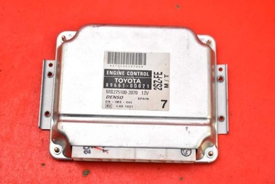 UNIDAD DE CONTROL DEL MOTOR 89661-0D071 TOYOTA YARIS 1 I 1.3 VVT-I 04R  