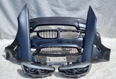 Бампер bmw m4 f82 f83 14-20 задняя pdc фото №1