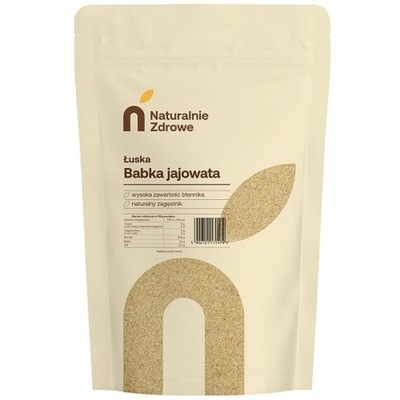 Łuska Babki Jajowatej 500g - Naturalnie Zdrowe