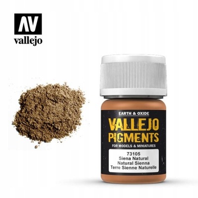 VALLEJO Pigments Natural Sienna