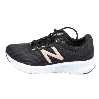 Czarne Syntetyk Buty Sportowe New Balance r.35