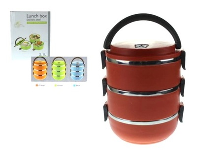 Pojemnik OBIADOWY Lunch Box na żywność 2,1l