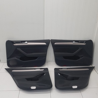 Обшивки дверь комплект volkswagen passat b8 фото №1