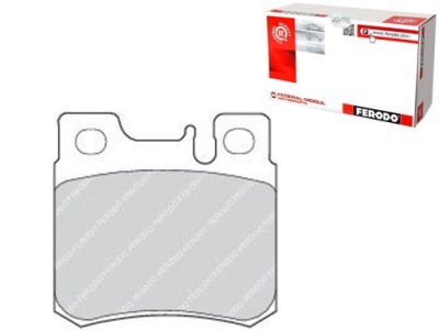 Ferodo комплект гальмівних колодок гальмівних 36687 pad1016 p фото №1