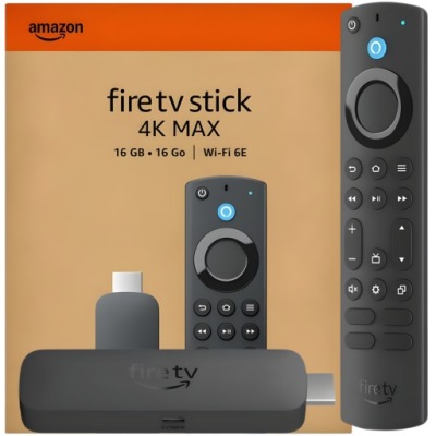 Przystawka Smart TV Amazon Fire TV Stick 4K MAX Chromecast ULTRA HD HDR10+