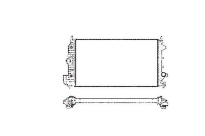 NRF RADIATOR WATER FIAT CROMA 1.9 D MULTIJET (194)  