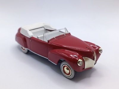 MODEL SAMOCHODU SAMOCHÓD LINCOLN CONTINENTAL 1939 ABRIMAAL UNIKAT