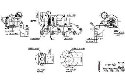 NISSENS КОМПРЕССОР FORD MONDEO III 2.0D 2.2D 10.00-03.07