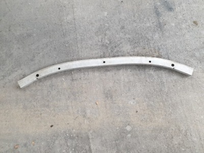 Panamera 970 балка бампера передня нижня фото №1