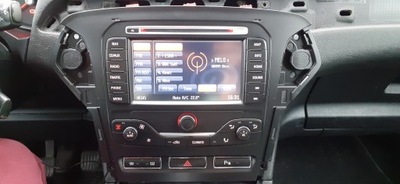 FORD MONDEO MK4 FL FACELIFT RADIO BIG DOTYKOWA NAVIGATION NX 2011 YEAR CODE MAPS  