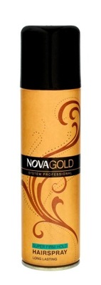 Nova Gold 200ml lakier do włosów