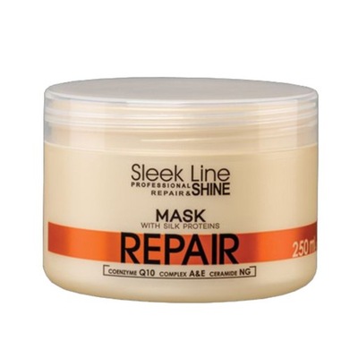 STAPIZ SLEEK LINE REPAIR MASKA DO WŁOSÓW JEDWABIEM