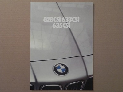 Prospekt - BMW 6 E24 - 1980 r