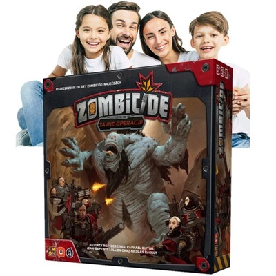 Przygodowa Gra ZOMBICIDE Najeźdzca Tajne Operacje