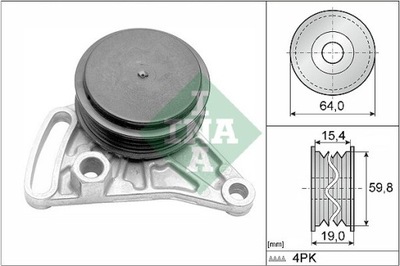 РОЛИК РЕМЕНЯ ПОЛІКЛИНОВИЙ VW 1,9TDI 531030910