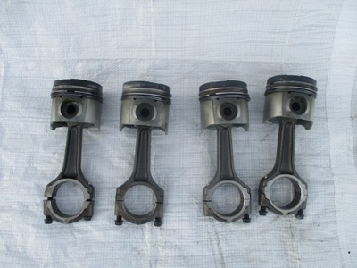 Поршень шатун renault scenic megane clio 1.9 dti фото №1