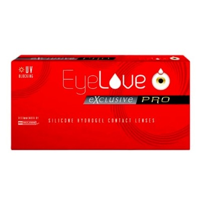 Soczewki miesięczne EyeLove Exclusive PRO 3szt