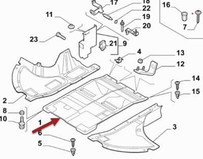 NAY-028PŁYTA POD SILNIK FIAT DUCATO III 14+ 1386640080