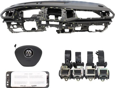 Приборная панель консоль подушка безопасности ремни vw t-roc фото №1