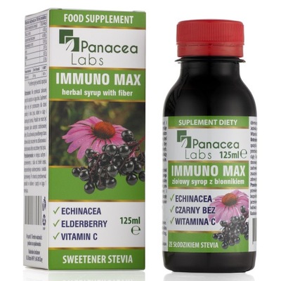 ECHINACEA Jeżówka purpurowa Syrop Panacea Labs