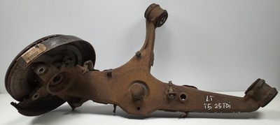 Ступица поворотный кулак рычаг левый задняя vw t5 2.5 tdi фото №1