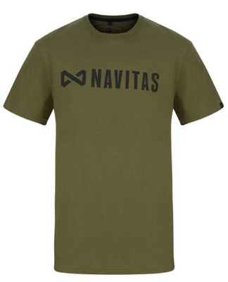 T-SHIRT koszulka CORE GREEN bawełna NAVITAS L