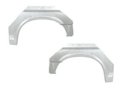 Крыло ремкомплект кромка задняя vw t4 transporter kpl фото №1