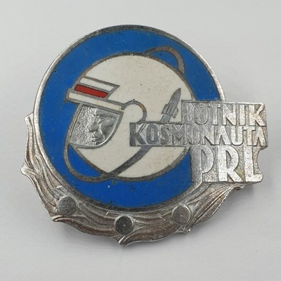 Odznaka Lotnik Kosmonauta PRL Mennica Państwowa
