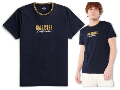 t-shirt męski HOLLISTER by Abercrombie logo M