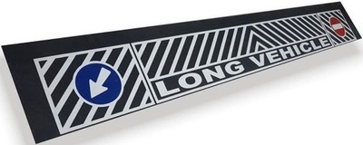 Бризковик na задня напівпричепа довгий 280x2400mm надпис long vehicle pod mege фото №1