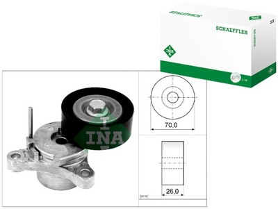 Натягувач ремінь клиновий opel antara a cascada insignia a insignia a фото №1