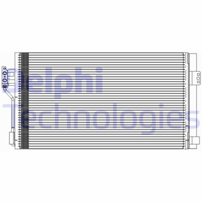 DELPHI TSP0225611 КОНДЕНСАТОР, КОНДИЦИОНЕР