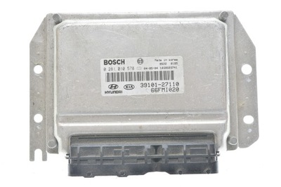 Бортовой компьютер trajet 2.0 crdi 0281010578 39101-27110 фото №1