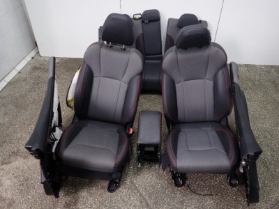 Комплект сидений eur полукожа subaru forester v 22r фото №1