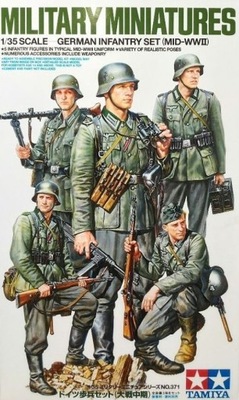 1:35 Figurki German Infantry set TAMIYA 35371