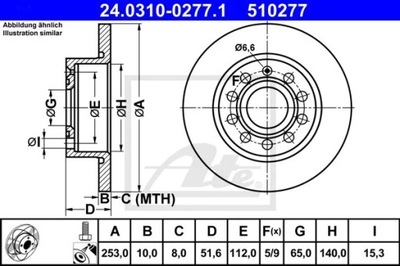 24.0310-0277.1 DISKU HAM.TYL POWER DISC GOLF V 03- 