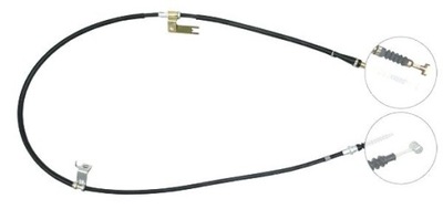 CABLE FRENOS DE MANO MAZDA 626 UNIVERSAL 97-02 PT  