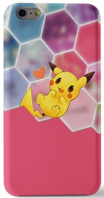 Case Etui do Iphone 6 / 6s - Bajki- PIKA-CHU