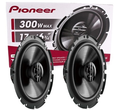 PIONEER SPEAKERS TWO-SIDED PEUGEOT 206 207 307 407  