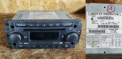Радіо cd chrysler dodge jeep p05064067ag гарантія фото №1