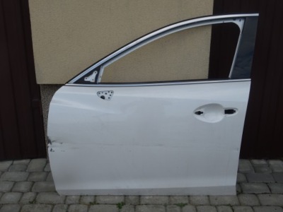 Mazda 6 gj 12-22 двері передні ліва білий перламутр фото №1