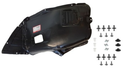 Bmw 3 e90 e91 04- підкрилок передні + кліпси праве фото №1