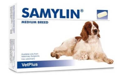 VetPlus Samylin dla psów średnich ras 30 tabletek