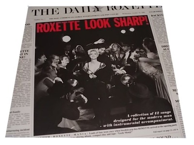 ROXETTE - Look Sharp! - Sweden - 1988 - 1PRESS NM-