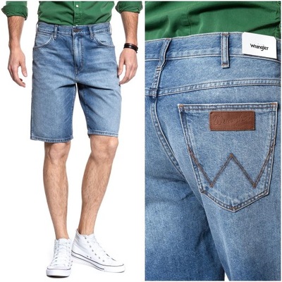 Męskie szorty jeansowe Wrangler DENIM SHORT W30