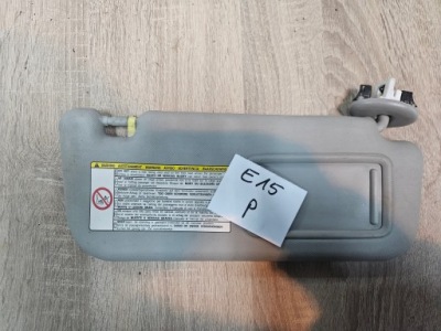 Toyota corolla e15 07-12 козирок сонцезахисний правий фото №1